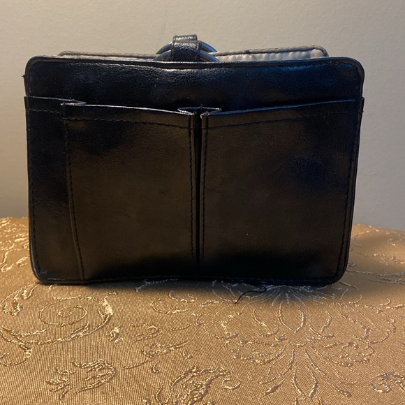 Pouched all leather organizer and purse insert - Picture 2 of 9
